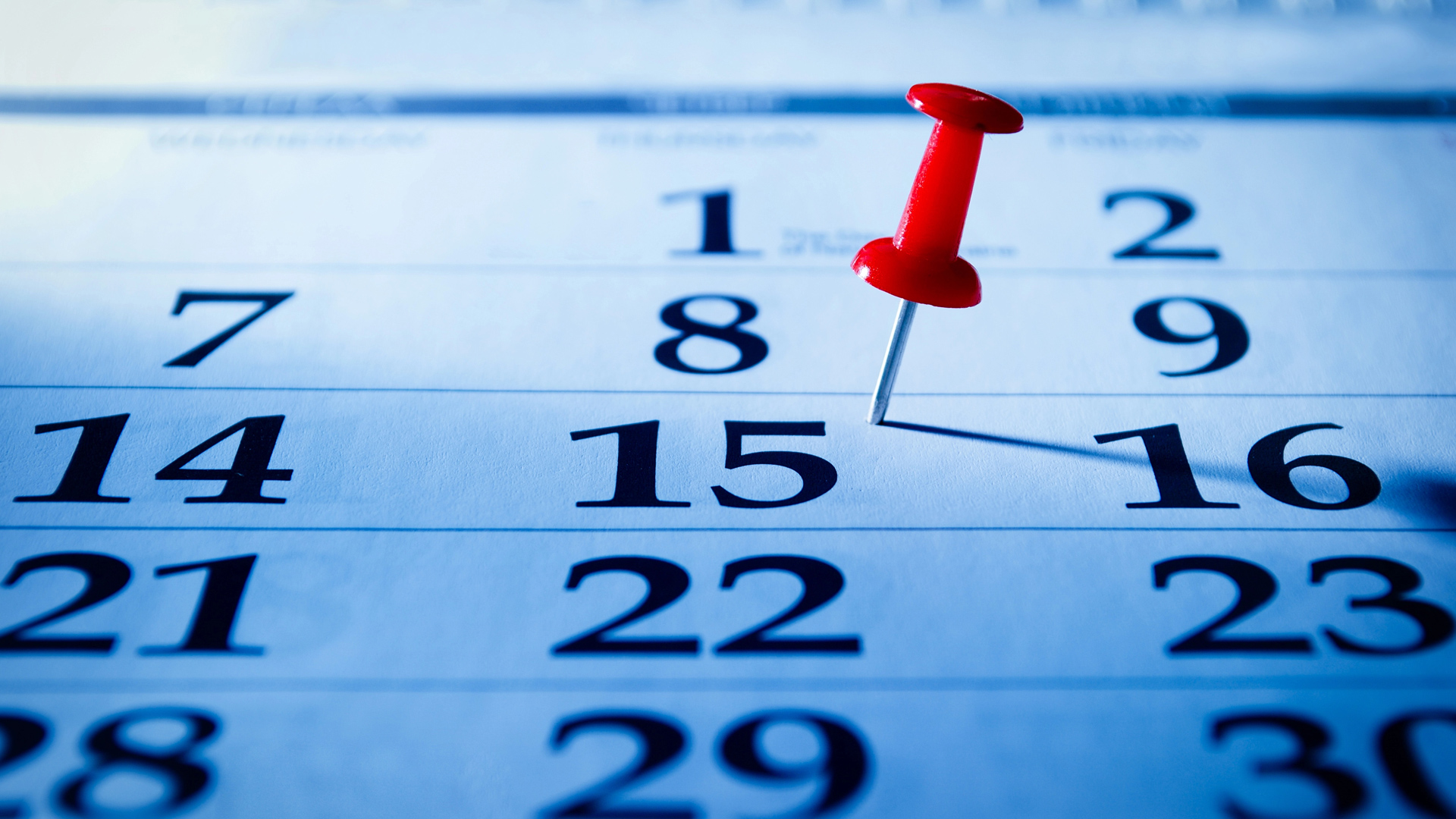 Vorverlegter Redaktionsschluss